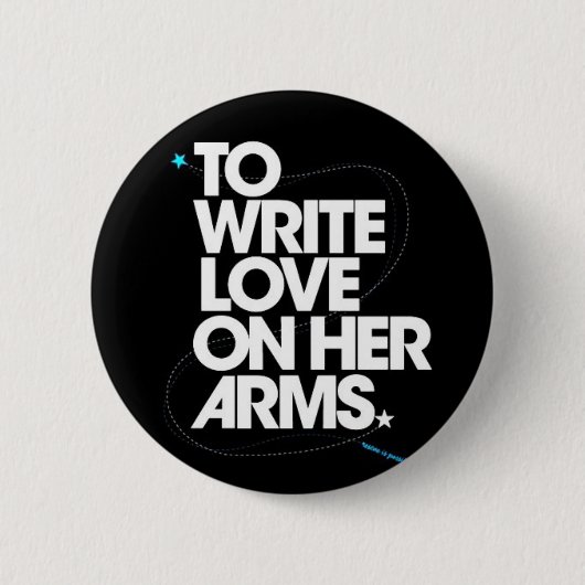 twloha2 缶バッジ (正面)
