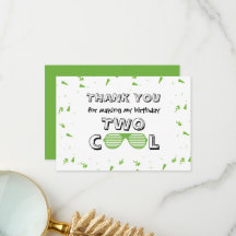 TWOクール サングラス 2歳の誕生日パーティー 紙皿