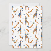 TWOワイルドサファリセカンドバースデー招待状 招待状 (裏面)