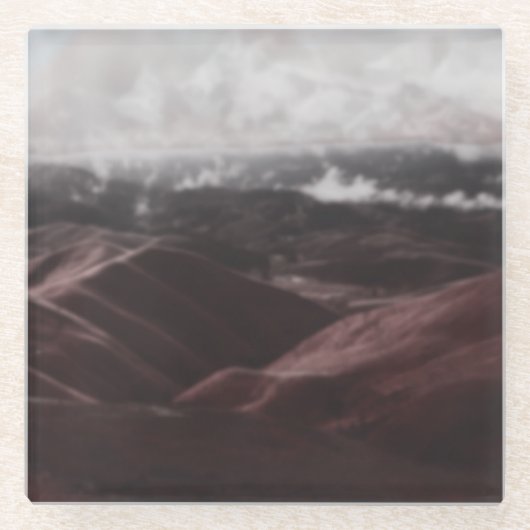 Two ガラスコースター (正面)