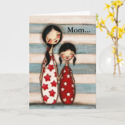 TWO – 母の日 カード (黄色い花)