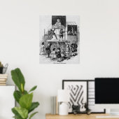 Two Adverts Relating to Faux, the Conjurer ポスター (ホームオフィス)