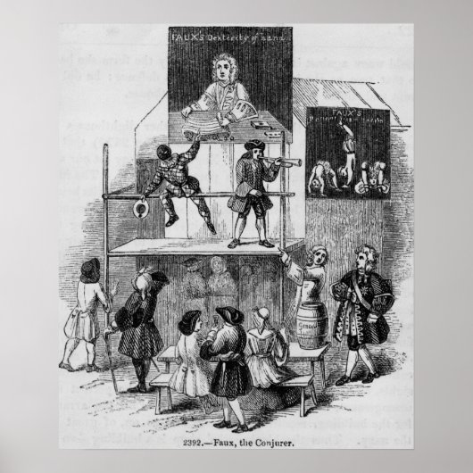 Two Adverts Relating to Faux, the Conjurer ポスター (正面)