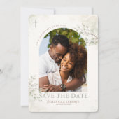 Two Are Better Than One Christian Save The Date  招待状 (正面)