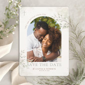 Two Are Better Than One Christian Save The Date  招待状