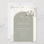 Two Are Better Than One Christian Wedding  招待状 (正面)