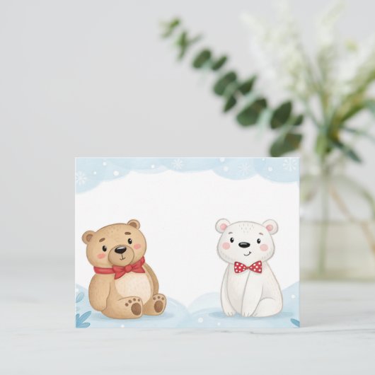 Two Bears ポストカード (スタンド正面)