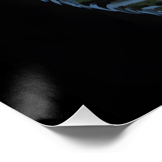 Two bears in the forest dark 2 ポスター (コーナー)