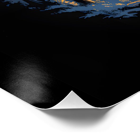 Two bears in the forest dark 3 ポスター (コーナー)