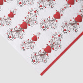 Two Become One Scrolled Hearts 薄葉紙 (詳細)