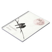 Two Birds Sumi-E | Friendship, Always | Notebook ノートブック (左側)
