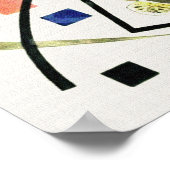 Two Black Spots - Kandinsky ポスター (角)