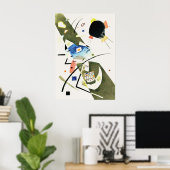 Two Black Spots - Kandinsky ポスター (ホームオフィス)