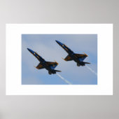 Two Blue Angels ポスター (正面)