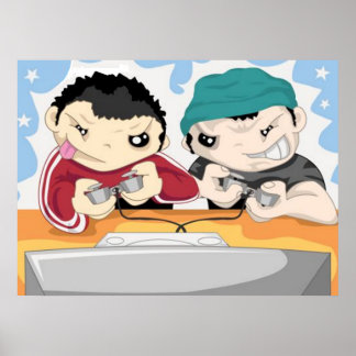 Two Boys 遊's Video Game – ポスター