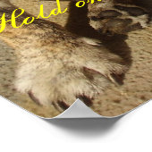 Two Bulldog 1864リンカーン引用文素晴らしキャンバス印刷 ポスター (角)