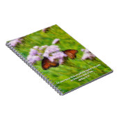 Two Butterflies Butterfly Faith Prayer Journal ノートブック (右側)