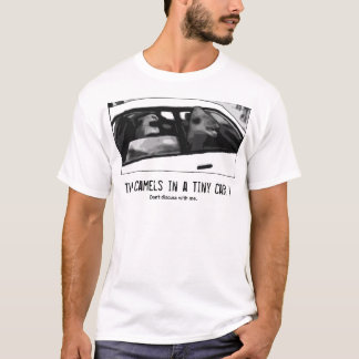 Two Camels in a Tiny Car! Tシャツ