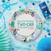 TWO-CAN はとても楽しい、誕生日 ペーパープレート (パーティー)