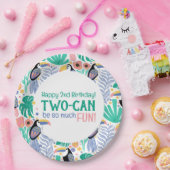 TWO-CAN はとても楽しい、誕生日 ペーパープレート (パーティー)