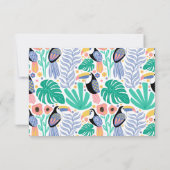 TWO-CAN (Toucan) 2nd Birthday  サンキューカード (裏面)