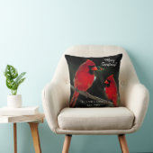 Two Cardinals Christmas クッション (椅子)