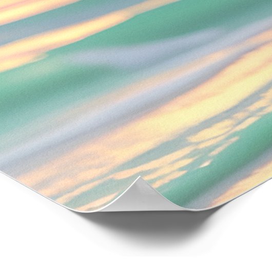 "Two Chairs By The Sea" ポスター (角)