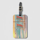 "Two Chairs By The Sea" ラゲッジタグ (正面縦)