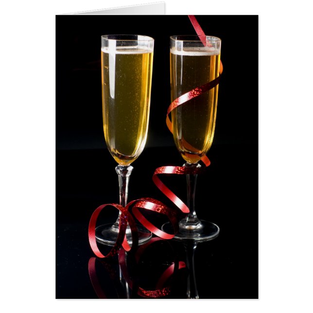 two champagne flute (正面)
