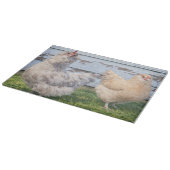Two Chickens Cutting Board  Farmhouse Style カッティングボード (角)