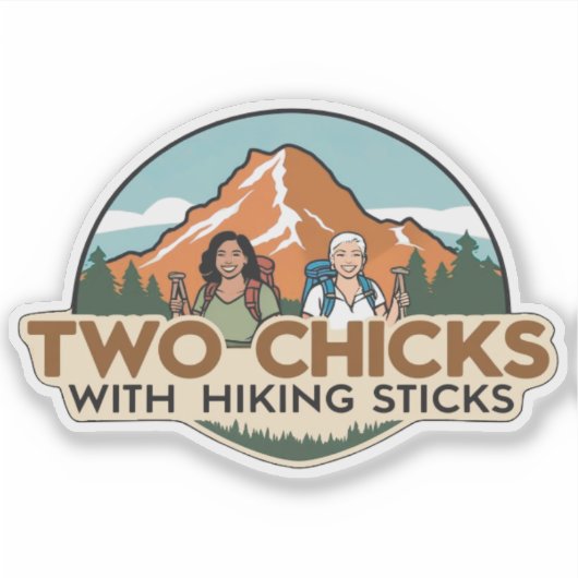 Two Chicks Sticker (Glossy) シール (正面)