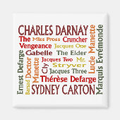 Two Citiesキャラクター マグネット (正面)