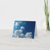 Two clouds サンキューカード (正面)