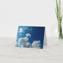 Two clouds サンキューカード