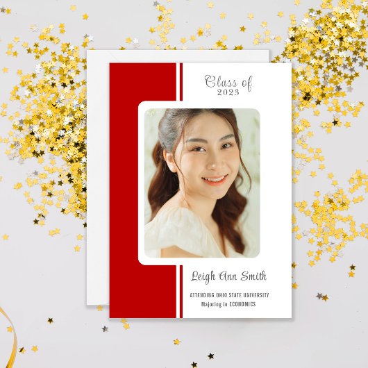 TWO COLOR カスタム PHOTO GRADUATION発表 案内状