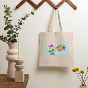 Two Colourful Fish トートバッグ