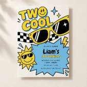 Two Cool 2歳の誕生日招待状 招待状