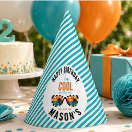 Two Cool Boy 2歳の誕生日パーティー パーティーハット