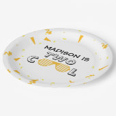 TWO Cool Sunglass 2nd Birthday Party ペーパープレート (アングル)