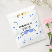 TWO Cool Sunglass 2nd Birthday Party Paper Plates フェイバーバッグ (封をした状態)