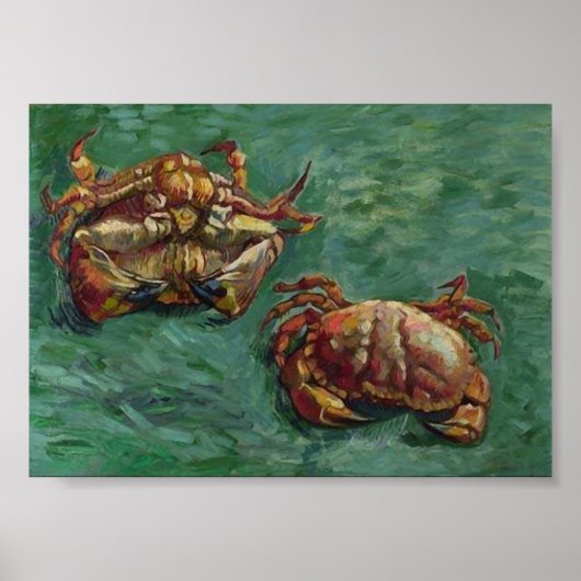 Two Crabs (F606) Van Gogh Fine Art ポスター (正面)