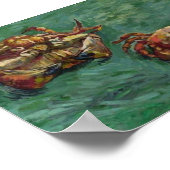 Two Crabs (F606) Van Gogh Fine Art ポスター (角)