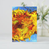 Two Cut Sunflowers Van Gogh エンクロージャーカード (スタンド正面)