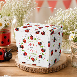 Two Cute Ladybug 2nd Birthday Party for Kids フェイバーボックス