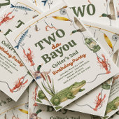Two Da Bayou Birthday Invitation 招待状