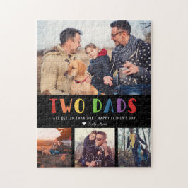 Two Dads Are Better Than One | 父の日フォト ジグソーパズル