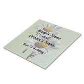 Two Daisies in Sunshine Wedding Products タイル (側面)