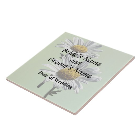Two Daisies in Sunshine Wedding Products タイル (側面)