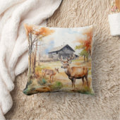 Two Deer クッション (ブランケット)