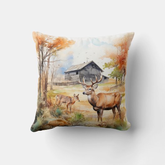 Two Deer クッション (裏面)